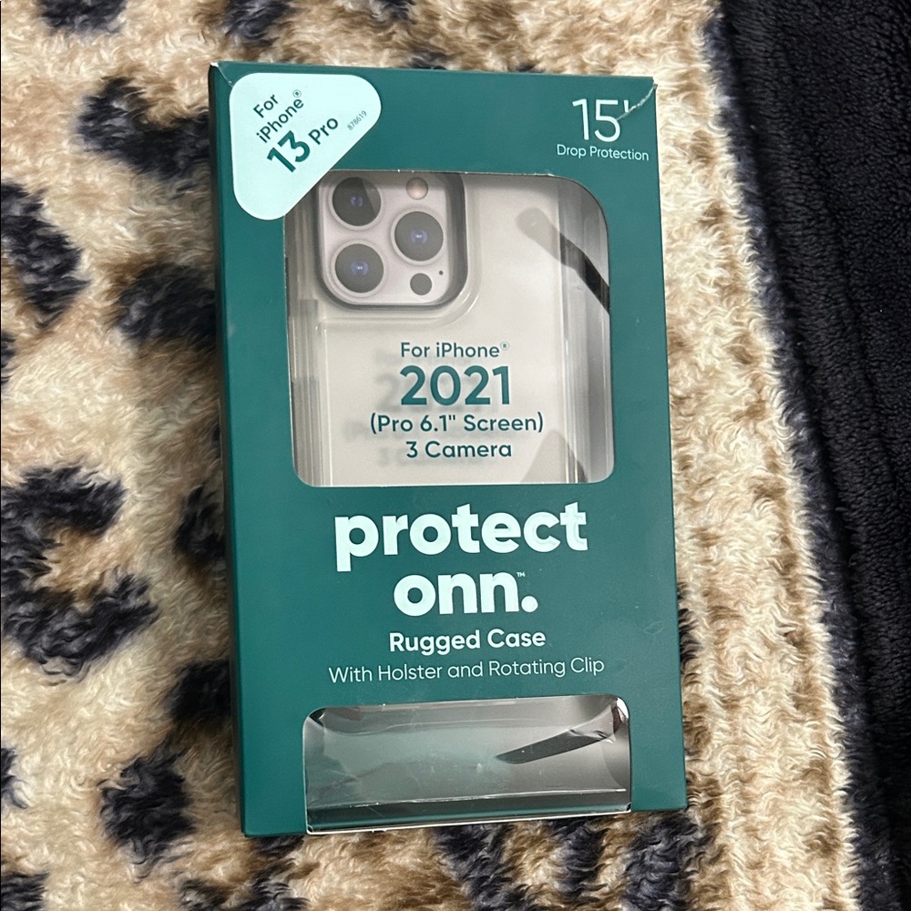 On Running Clear Rugged Case for iPhone 13 Pro